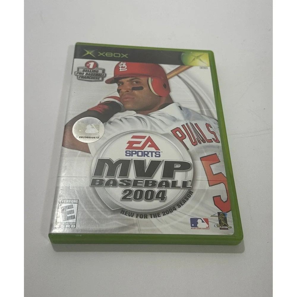 MVP Baseball 2004 Microsoft Xbox 2004 Box And Manual‎